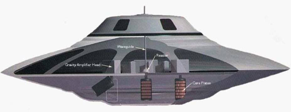 Platillo Volante de Bob Lazar